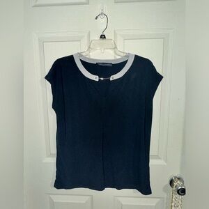 Tommy Hilfiger size medium navy dress shirt